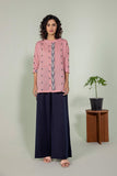 Sapphire -  Embroidered Lawn Top