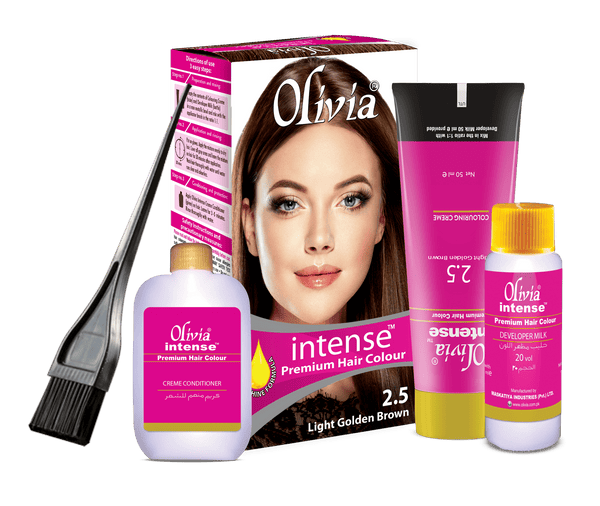 Olivia- Intense Premium Hair Colour Light Golden Brown