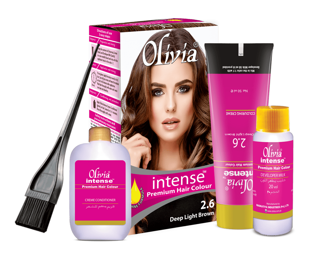 Olivia- Intense Premium Hair Colour Deep Light Brown