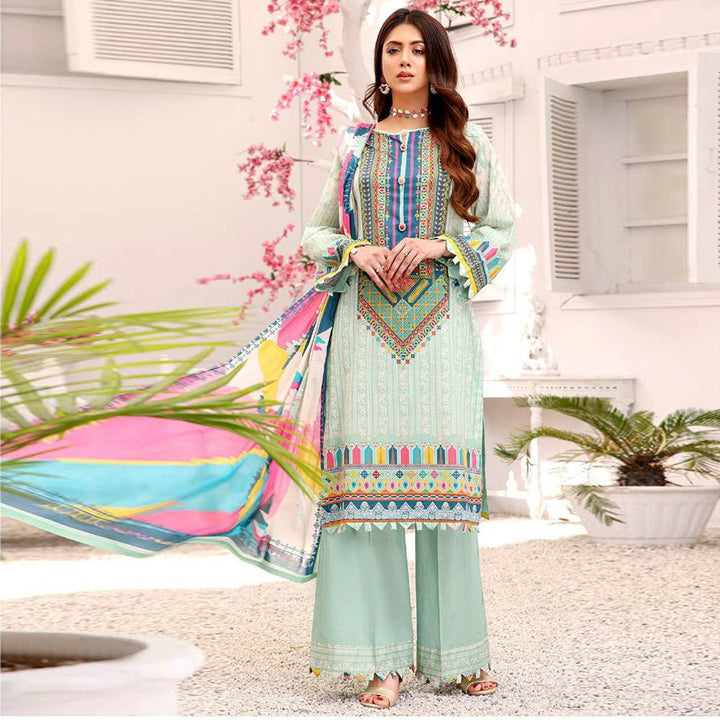 Rangoli- Printed Lawn 2022- 	PR-212-A