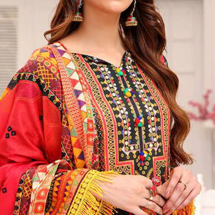 Rangoli- Printed Lawn 2022- 	PR-215-A