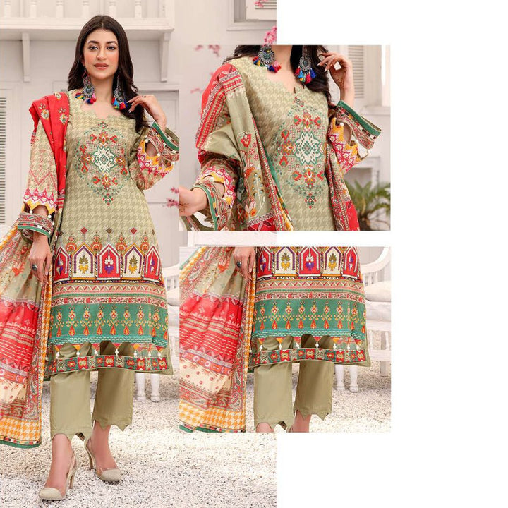 Rangoli- Printed Lawn 2022- 	PR-217-B