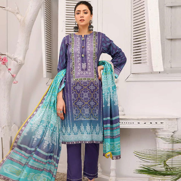 Rangoli- Printed Lawn 2022- 	PR-218-B