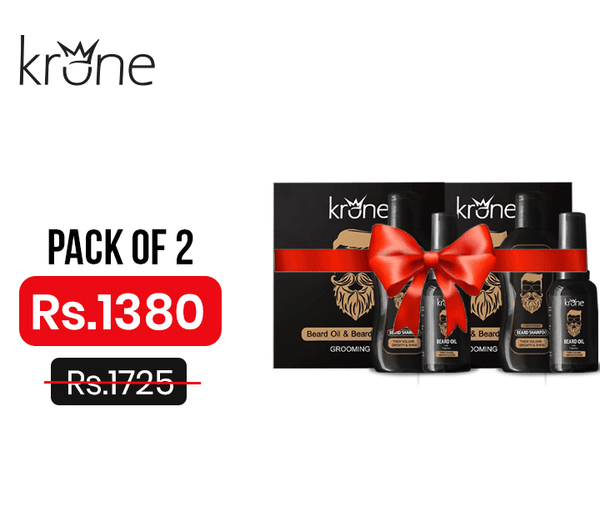 Krone- Pack Of 2 Beard Oil