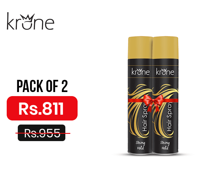 Krone- Pack Of 2 Hair Spray