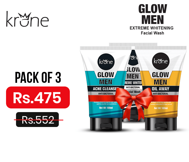 Krone- Pack Of 3 Facewash