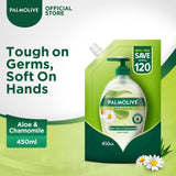 Palmolive- Naturals Liquid Handwash Aloe & Chamomile 450ml Refill Pouch