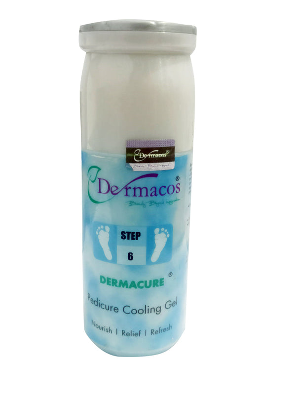 Dermacos- Pedicure Cooling Gel 500 Mls Net 6.67 Fl.Oz