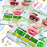 Rude Cosmetics - Pickle My Face Hydrogel Cucumber Single Mask