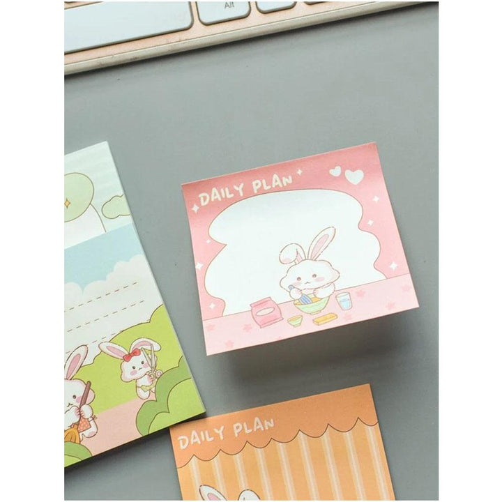 Shein- 4pcs Rabbit Print Sticky Note