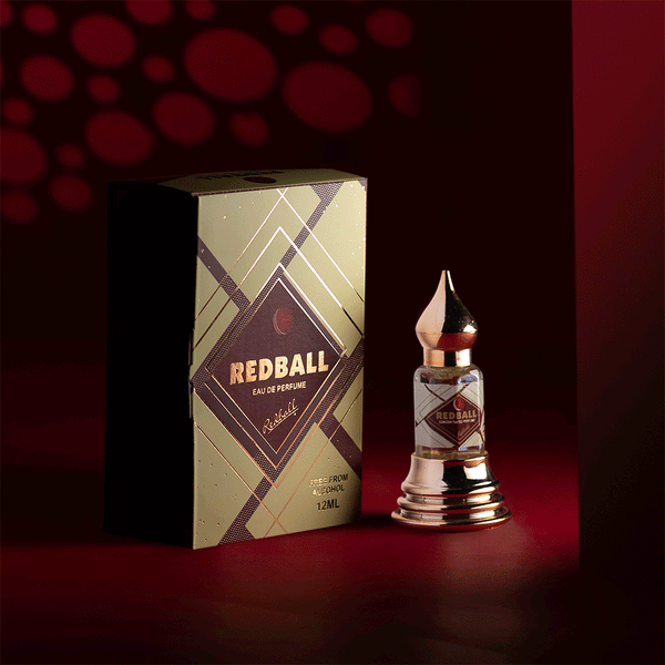 Musk Al Mahal - Red Ball Premium Perfume Attar Oil - 12ML