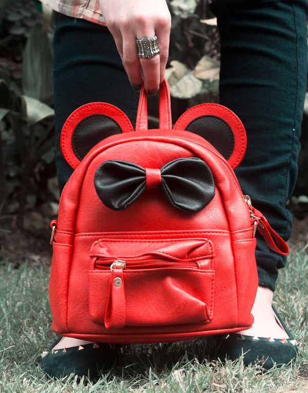 RangooN - Red Bow Mini Backpack