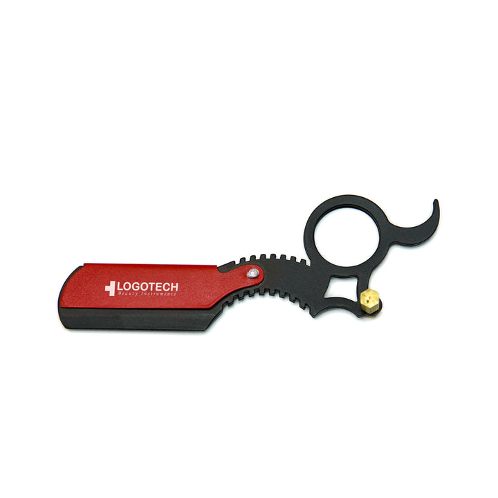 Logotech- Red Straight Razor- RZ-002