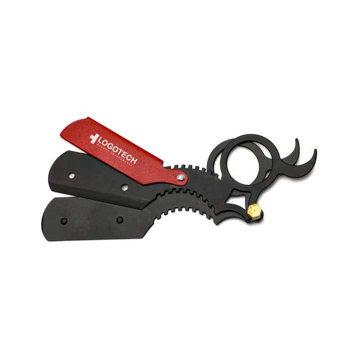 Logotech- Red Straight Razor- RZ-002