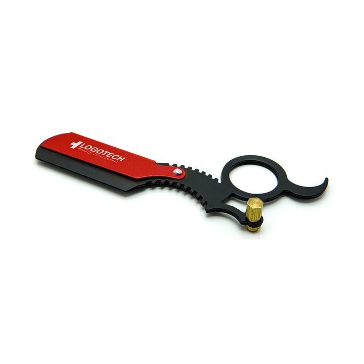 Logotech- Red Straight Razor- RZ-002