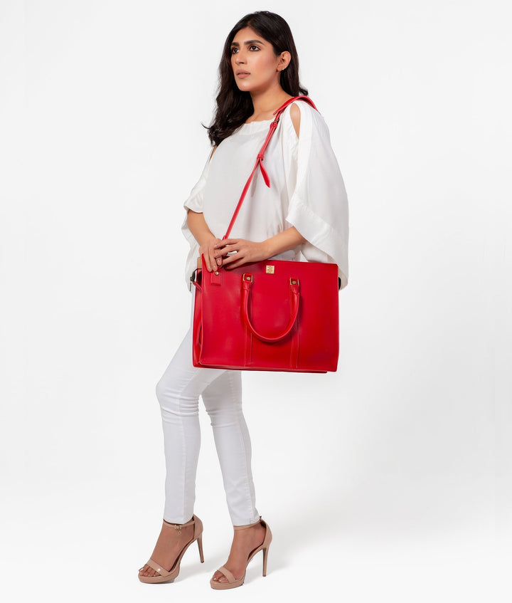 RTW- Red Laptop Bag