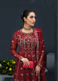 Reena By Alizeh Fashion Embroidered Chiffon 3 Piece Unstitched Suits - AFB24R D-02 AYLIN