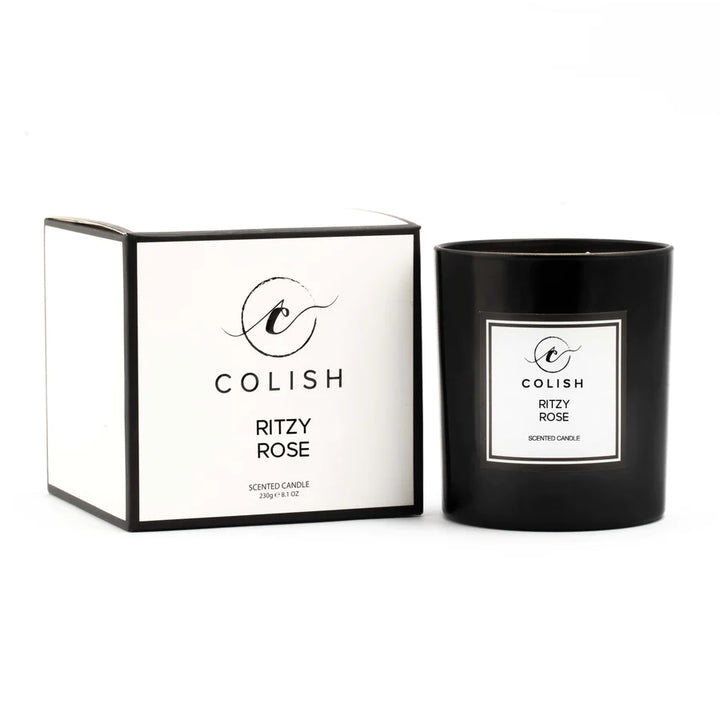 Colish- Scented Candles Ritzy Rose 230g