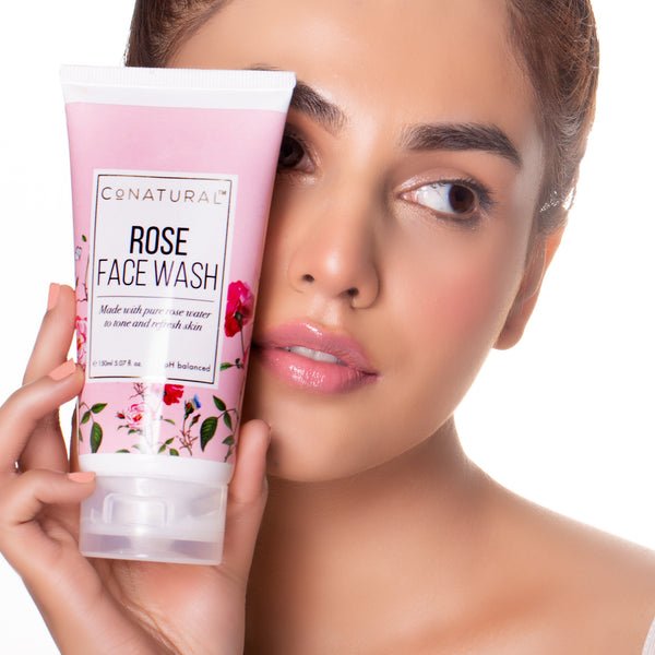 CoNATURAL - Rose Face Wash 60ml