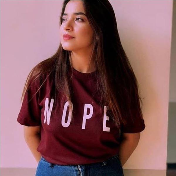 Emerce- NORMAL PEOPLE SCARE ME Printed Half Sleeves T Shirt Black