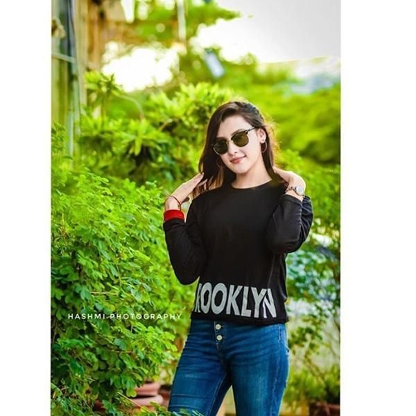 Emerce- BROOKLYN Printed Full Sleeves T Shirt Black