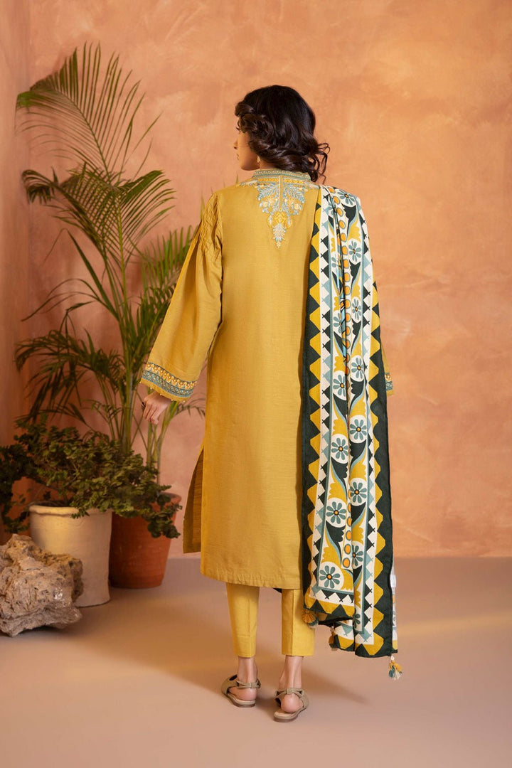 Sapphire- 2 Piece - Embroidered Khaddar Suit