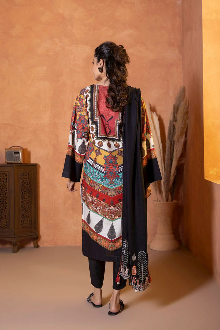 Sapphire- 2 Piece - Embroidered Khaddar Suit