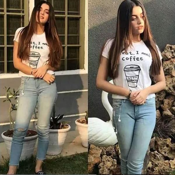 Emerce- First I Need coffee Printed Half Sleeves T Shirt White