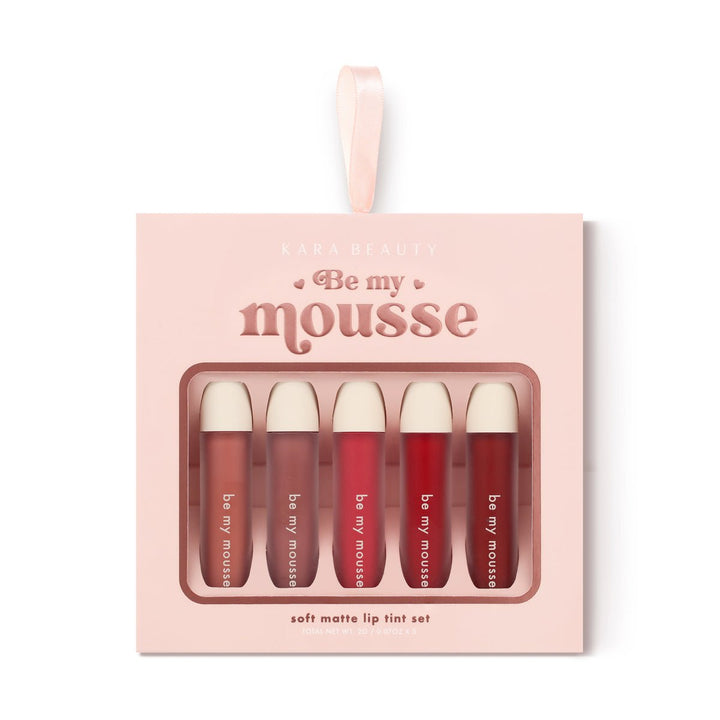 Kara Beauty Be My Mousse: 5 Color Lip Mousse Set