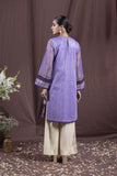 Sapphire Embroidered Zari Shirt Purple