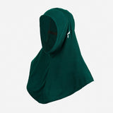 Flush - Women's Pro Hijab Scarf Dri Fit - Black / Green Pack Of 2