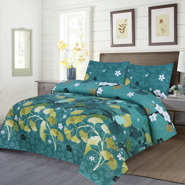 RUCHE - Seaweed - King Size Bed Sheet Set