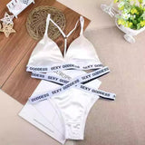 VYBE- X Bikini Set - White