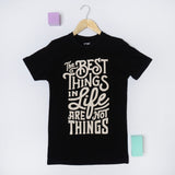 VYBE-Best Thing printed Shirt- Black