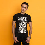 VYBE-Best Thing printed Shirt- Black