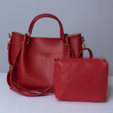 VYBE- 3 Pcs handbag-Red