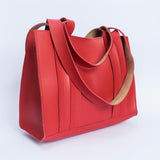 VYBE- Double Strap Shoulder Bag (Red)