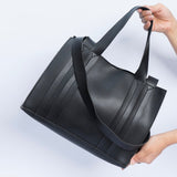VYBE- Double Strap Shoulder Bag (Black)