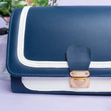Shein - Flap Bag with Strap - Blue