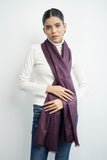 Vybe- Self Printed Stole Purple