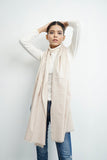 VYBE - Self Printed Stole Beige