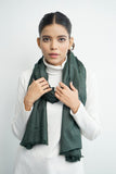 Vybe- Self Printed Stole Green