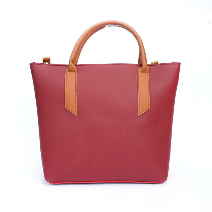 VYBE- Three Button Bag- Maroon