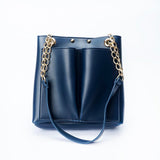 VYBE- Chain Shoulder Bag- Blue