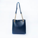 VYBE - Chain Shoulder Bag - Blue