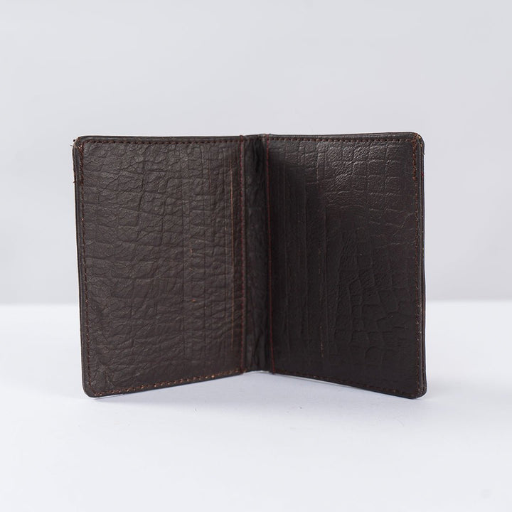 VYBE- Men's Crocodile Wallet brown