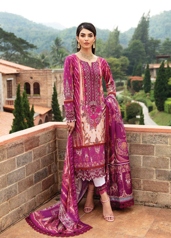 Springtime Ballet By Gulaal Embroidered Lawn Unstitched 3 Piece Suit - GL24L 11 ALAARA