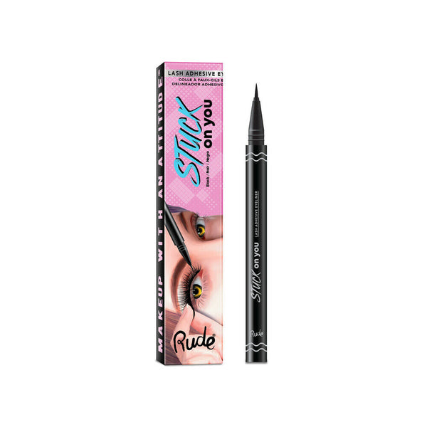 Rude Cosmetics - Stuck On You Lash Adhesive Liner - Black