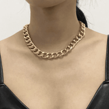 Dama Rusa- Punk Cuban Thick Choker Necklace for Women- TM-CN-21