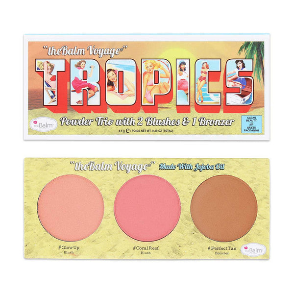 The Balm - Tropics Powder Trio - Model Roz x theBalm